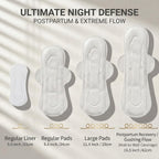 VIVILI XXL Overnight Postpartum Pads, image 7