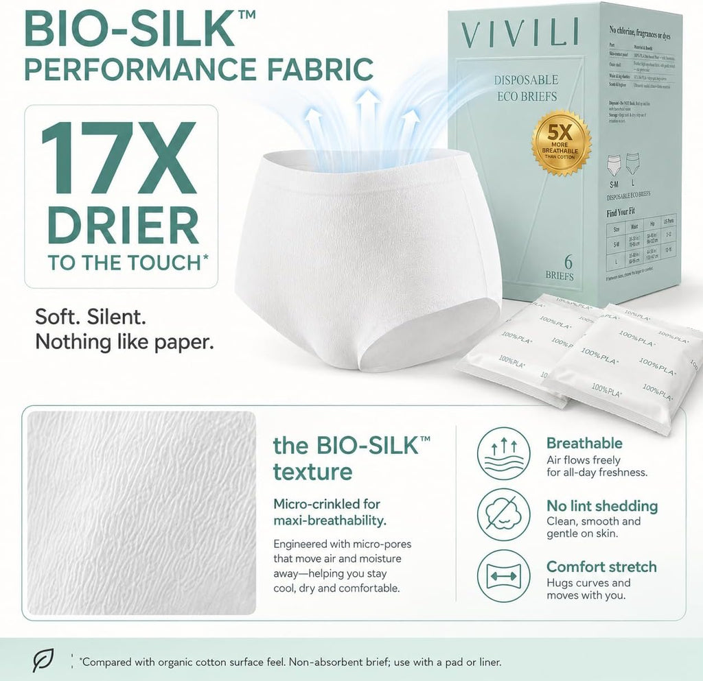 VIVILI Disposable Briefs, image 5